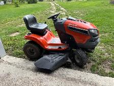 Riding mower tractor