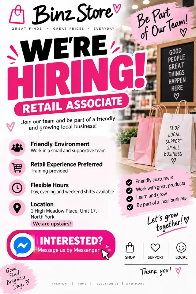 hiring now
