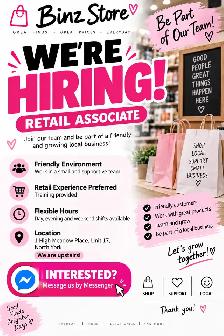hiring now