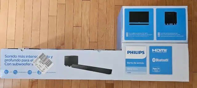 Soundbar with subwoofer