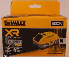 20v Dewalt XR Battery