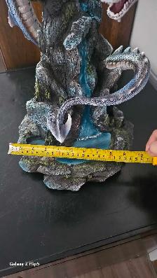 Très grand bibelot/Statue de Dragon bleu (bien lire l'annonce) - Photo 7