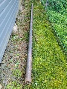 12' steel post