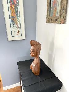 Œuvres d’art africain sculpture en bois massif - Photo 2