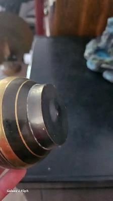 Beau petit Vase en laiton/brass - Photo 4