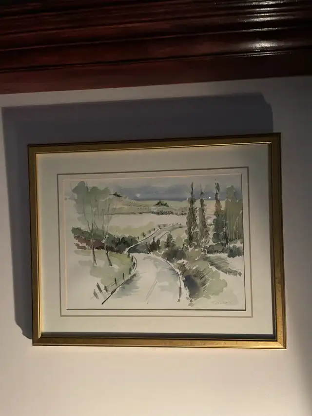 Peinture du pays de Charlevoix