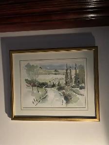 Peinture du pays de Charlevoix
