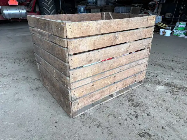 wood potato boxes