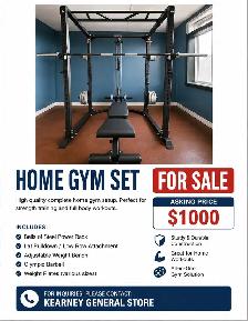 Bells of Steel Home Gym Set