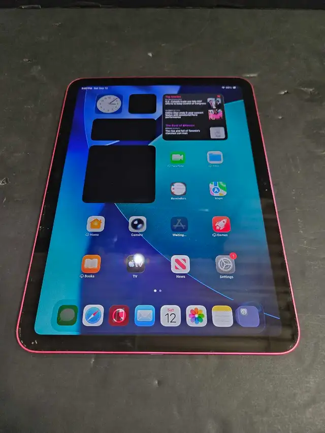 ipad 10th Gen 64GB Worn Out Back See Photos