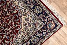 Kashan Persian Handknotted Wool Rug 5.0 x 7.5′ (62) - Photo 2