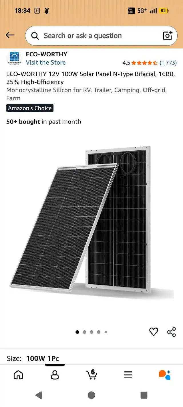 4 x 100 watt solar panels. new in boxes. with 4 to1 mc4 connecto