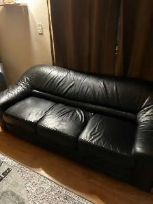 Divan 3 places en cuir