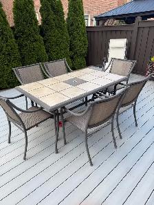 Out Door Table/6Chairs For Sale - Photo 2