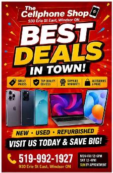 Cellphones in Stock