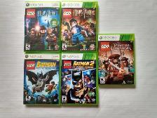 XBOX 360 BUNDLE OF 5 LEGO GAMES BATMAN, HARRY POTTER AND PIRATES - Photo 2
