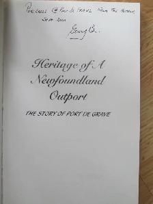 HERITAGE OF A NEWFOUNDLAND OUTPORT by G. W. Andrews - 1997 SC - Photo 2