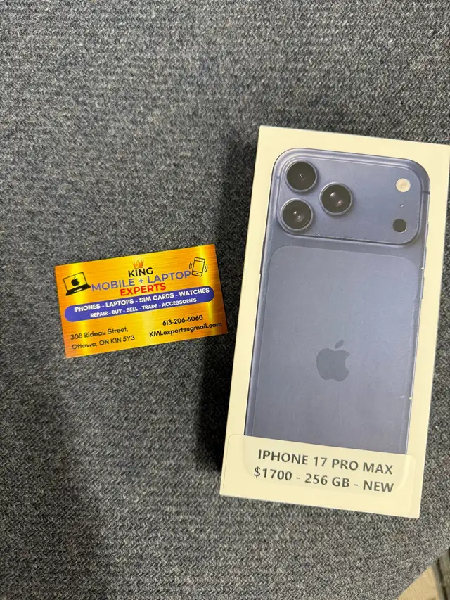 IPhone 17 pro max New