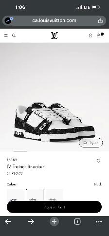 Louis Vuitton LV Trainer Sneakers. Size 13 - Photo 2