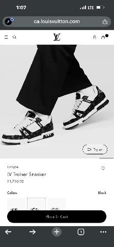 Louis Vuitton LV Trainer Sneakers. Size 13 - Photo 6