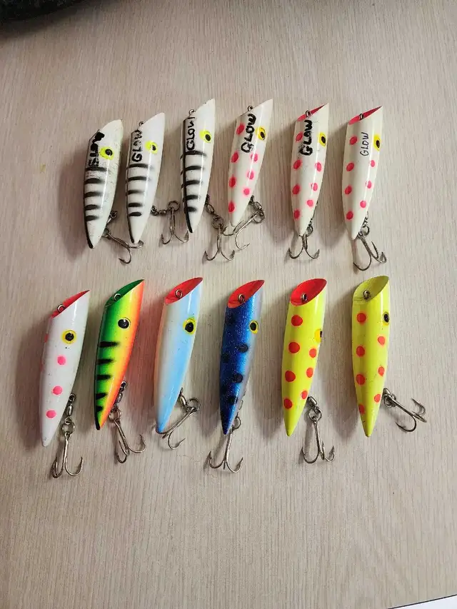 Lyman J-Plugs for salmon fishing
