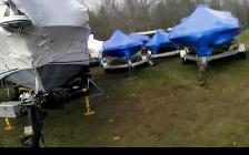 winterizing and shrink wrapping boats and sea doo's