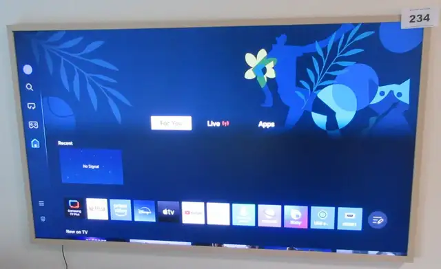 SAMSUNG THE FRAME 52' SMART TV & REMOTE
