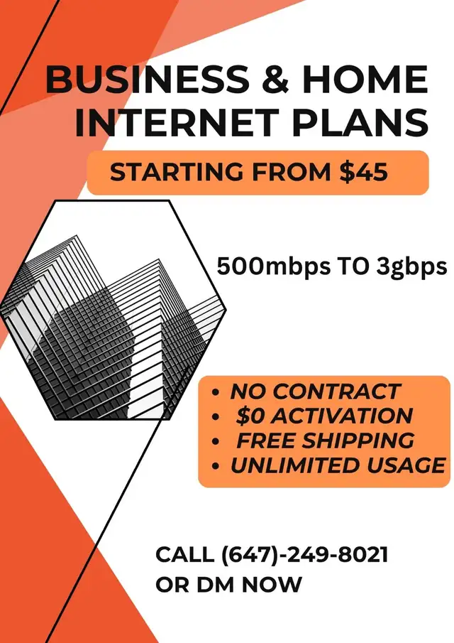 HOME INTERNET $45/MONTH — PURE FIBRE ⚡ FAST & RELIABLE