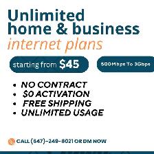 HOME INTERNET $45/MONTH — PURE FIBRE ⚡ FAST & RELIABLE