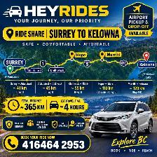 Kelowna to Vancouver - 2:30pm/ Daily