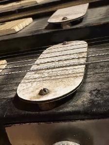 Vintage  1940’s  Triple Neck  6 string Console Guitar - Photo 6
