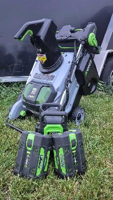 ☆NEW EGO POWER  PEAK POWER 56v CORDLESS ELECTRIC SNOW BLOWER KI