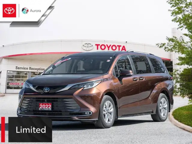 2022 Toyota Sienna Limited 7-Passenger 2.5L Hybrid AWD 6.7 L/...