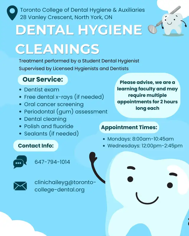 FREE Dental Hygiene Cleaning