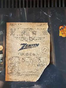1950's Zenith Automatic Frequency Control Radio - Photo 7