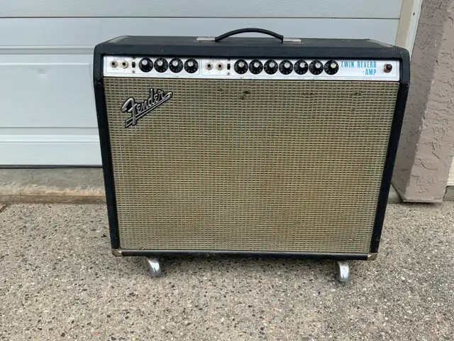 1967 Fender Twin Reverb and other cool Fender amps