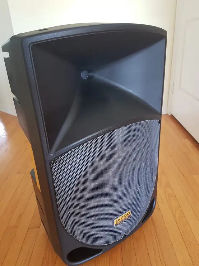 Tapco Thump TH-15A 400 watt powered speaker Pelican 1690  Case
