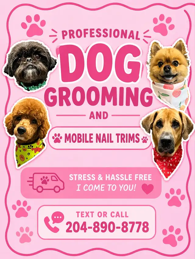 Mobile Nail Trims (Cats & Dogs)