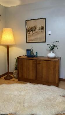 Mid century. TEAK TECK. Lamp / Buffet, crédence, bar, vitrine di - Photo 3