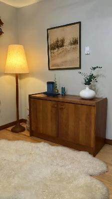 Mid century. TEAK TECK. Lamp / Buffet, crédence, bar, vitrine di - Photo 9