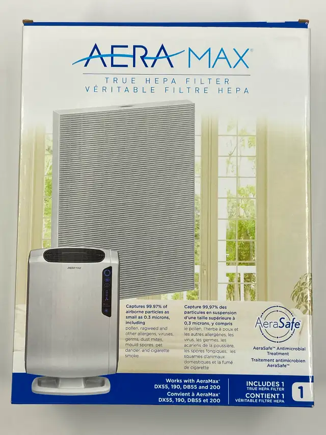 Genuine Fellowes True HEPA Filter AeraMax DX55, 190, DB55, 200