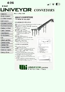 Univeyor Belt Conveyor - Photo 3