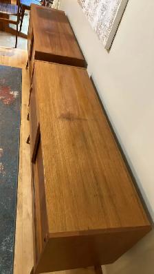 Mid century TEAK TECK Modulaire. Bar Buffet crédence, bahut disq - Photo 3