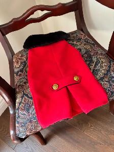 Suuuuuper cute doggy "Dress coat"  medium