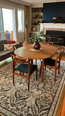 Mid century modern. TEAK TECK. Chariot de bar / dessert / table - Photo 7