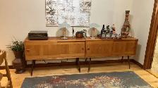 Mid century modern. TEAK TECK. Dining room set. VERY LARGE table - Photo 7