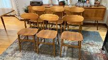 Mid century modern. TEAK TECK. Dining room set. VERY LARGE table - Photo 8
