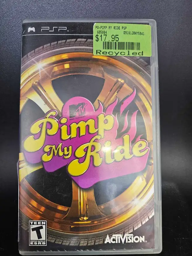 PSP GAME PIMP MY RIDE