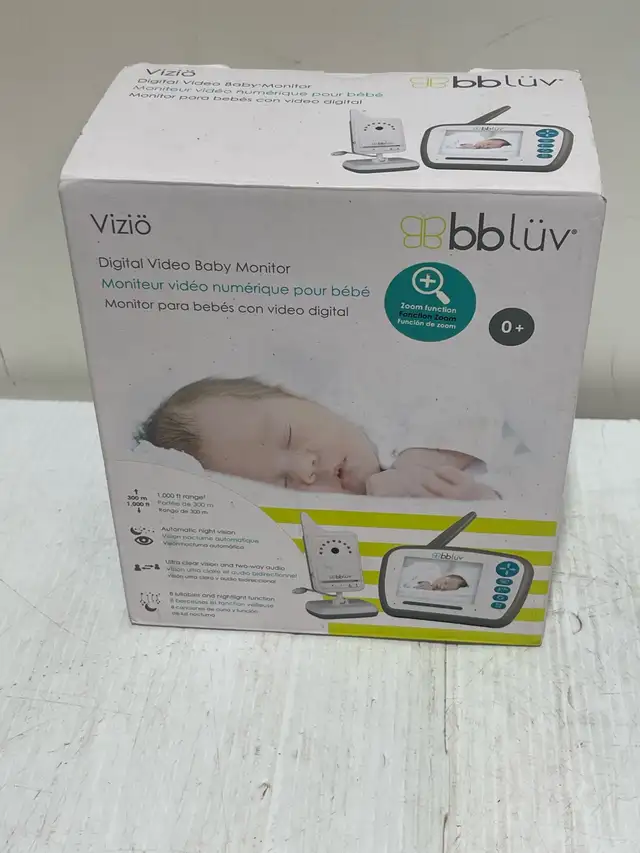 Bblüv Viziö Digital Video Baby Monitor