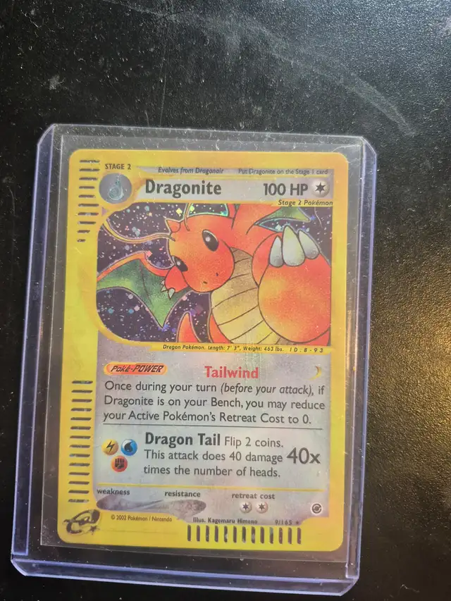 Pokemon Dragonite Expedition Holo Rare